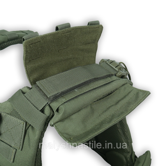 Бронежилет Militex Modular X-1 (Збільшена площа захисту) Khaki | Зображення 6