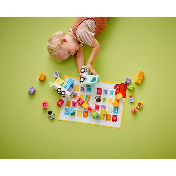 Конструктор LEGO DUPLO Town Вантажівка з абеткою 36 деталей (10421) | Зображення 6