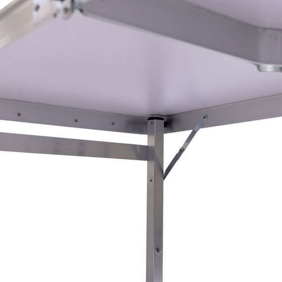 Розкладний стіл + 4 стільці кемпінговий набір для пікніка, риболовлі, відпочинку, туризму Білий JY-12061W | Зображення 6