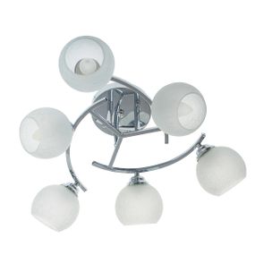 Люстра потолочная в спальню E27 60W CH (LK-625C/6)