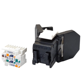 Corning Модуль Keystone UTP RJ45 кат. 6, чорний - Серверні аксесуари
