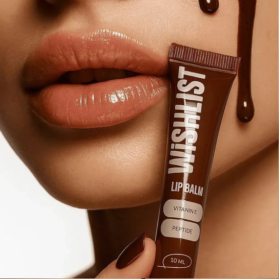 Бальзам-блеск для губ Wishlist Lip Balm - Espresso (10 ml) (Брелок "Тетя Хочет Дядю") | Зображення 4