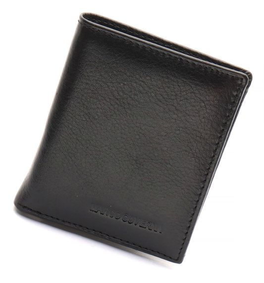 Чорне маленьке портмоне на магніті з затискачем MARCO COVERNA MC-101Н-1 | Зображення 2