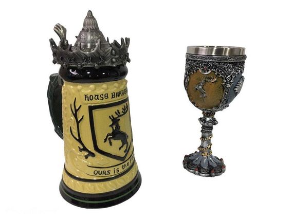 Набір Кухоль Game Of Thrones House Герб Баратеонів Гра Престолів Баратеони та Кубок