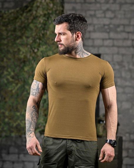 Трикотажна мілітарі футболка любов носить піксель кайот ДЛ6515 | Зображення 1