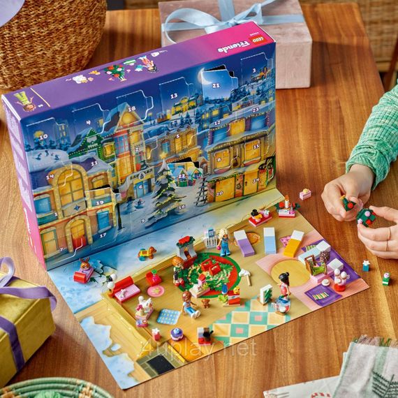 Новогодний адвент календарь 2025 ЛЕГО Друзья Оригинал LEGO Friends Advent Calendar 2025 | Зображення 4