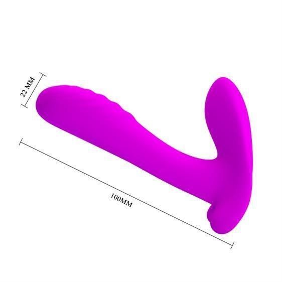 Вібратор - Pretty Love Remote Control Massager Purple Sex Aura | Зображення 5