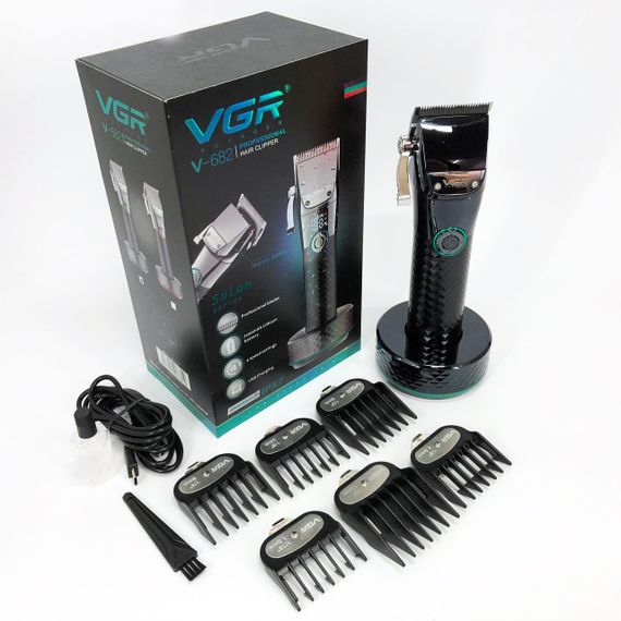 Профессиональный триммер с насадками, Аккумуляторная машинка для стрижки волос с насадками LD-16 | Зображення 6