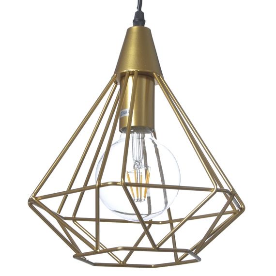Люстра подвесная лофт в спальню E27 60W G (BL-393S/1) | Зображення 6