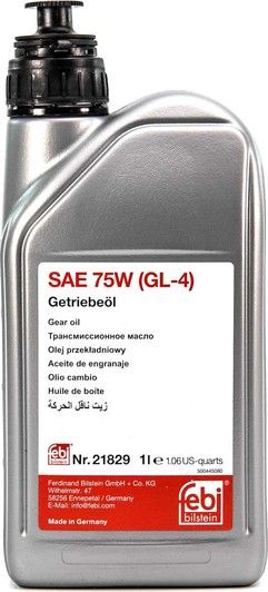 Трансмісійна олива Febi 75W-80 GL-4 1л.