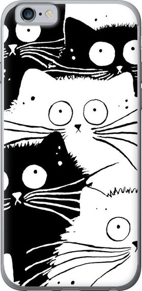 Чехол на iPhone 6s Коты v2 "3565u-90-17620"