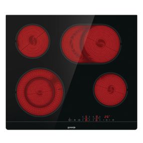 Варочная поверхность Gorenje ECT643BSC/стеклокерам./ сенс.упр/таймер/расш.зона/черная с метал.кантом (ECT643BSC)
