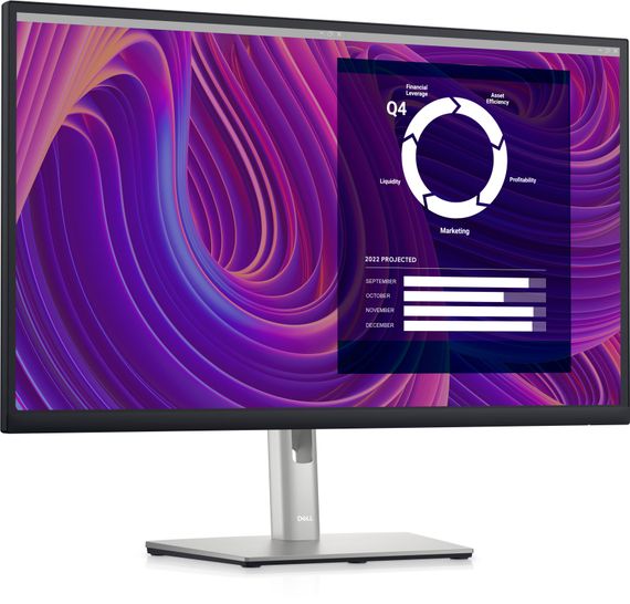 Монітор Dell  LCD 27' P2723D HDMI, DP, USB, IPS, 2560x1440, 99%sRGB, Pivot (210-BDDX) | Зображення 1