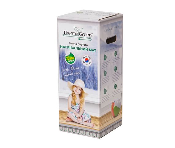 Екрановані нагрівальні мати ThermoGreen TGMT 150 Вт/м2 1,5 м. кв 225Вт | Зображення 1