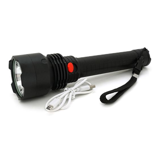 Ліхтар ручний POWERMASTER MX-520-P50, 1LED XPE led, 3.5W, 5 режими, 2х 26650/9800mah, Black, IP40, кабель USB-micro, 250х62х35мм, | Зображення 5