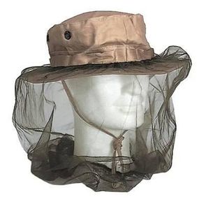 Антимоскітна сітка на головний убір US MUSQUITO HEAD NET WITH RUBBER BAND