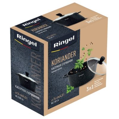 Кастрюля Ringel Koriander 4.5 л (RG-2107-24) | Зображення 4