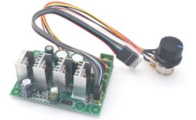 ШИМ регулятор оборотов двигателя с дисплеем 20/30А PWM