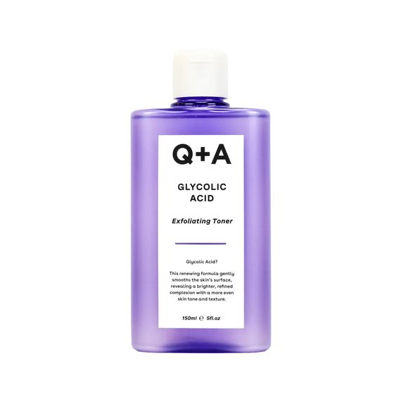 Тонер для обличчя з гліколевою кислотою Q+A Glycolic Acid Exfoliating Toner (150 ml)