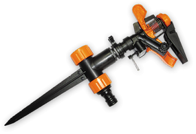 Зрошувач пульсівний Bradas BLACK LINE пластиковий на кілку ECO-TS1004