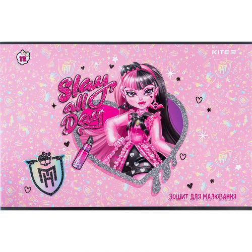 Зошит для малювання, 12 арк., скоба, УФ лак + глітер, MH | Зображення 6