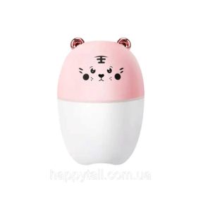 Зволожувач повітря Bear 220ml для дитячої кімнати білий HPBH17201W Розовий