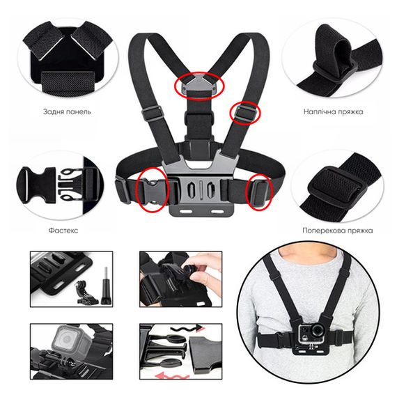 Аксессуар к экшн-камерам AirOn 50 in 1 case ACK-40 (69477915500051) (69477915500051) | Зображення 7