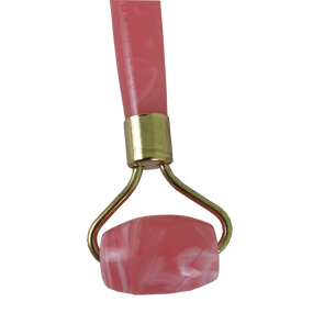 Роліковий масажер для підтяжки обличчя Flawless Contour Рожевий