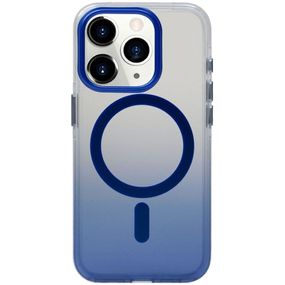 Чохол TPU+PC Shadow with MagSafe для Apple iPhone 14 Pro (6.1") Blue