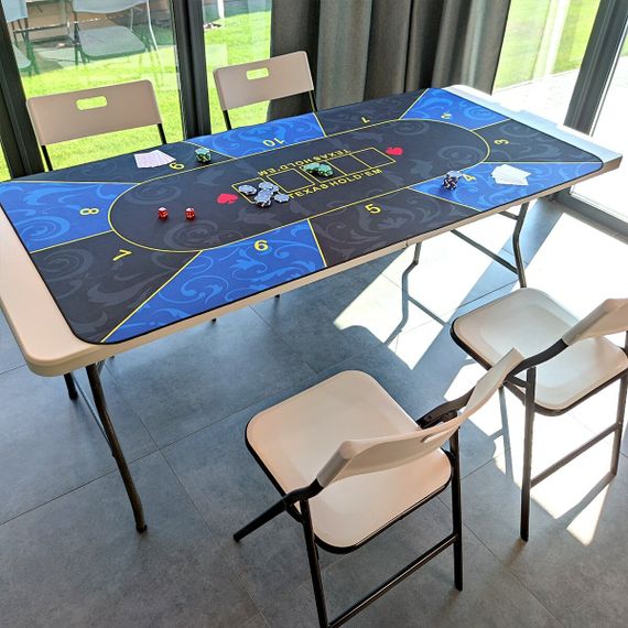 Складний стілець 46*42,5*86см білий SW-00001610 | Зображення 7