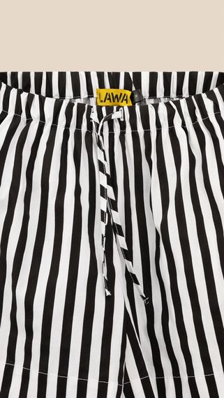 Шорти з візерунком жіночі LAWA WBC02541 XS Чорно-білий shop (2000999510182) | Зображення 3