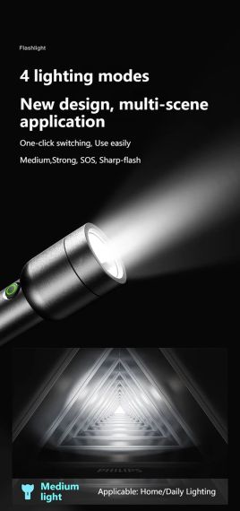 Philips LED ліхтарик з енергоефективним підсвічуванням | Зображення 8