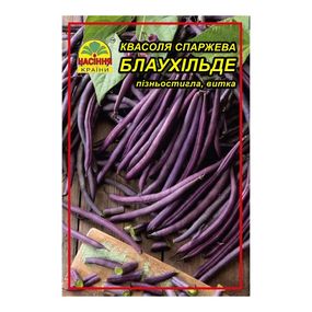 Квасоля спаржева фіолетова Блаухільде - 10 г