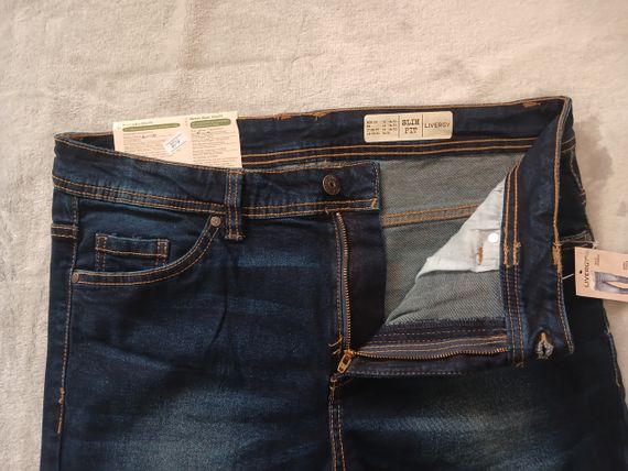 Мужские зауженные джинсы р. 36/32 | Зображення 1