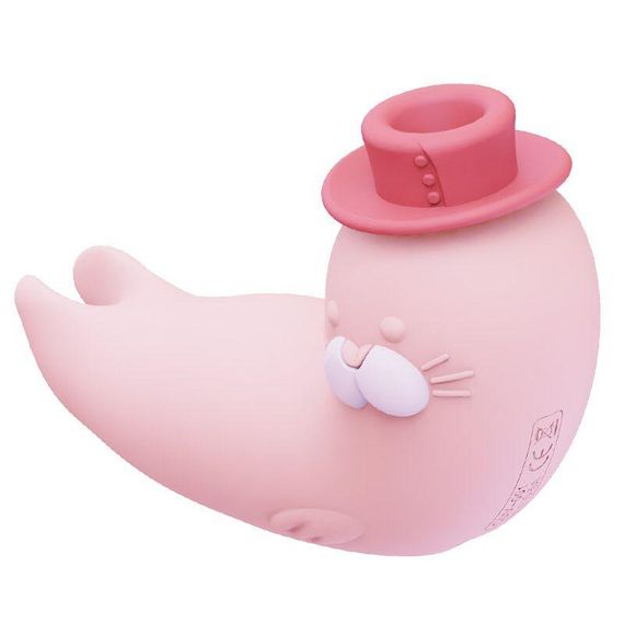 Вакуумний вібратор CuteVibe Franky Pink Sex Aura | Зображення 3