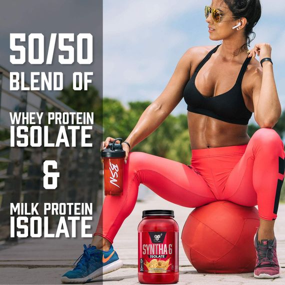 Протеин BSN Syntha-6 Isolate 1.8 kg (Strawberry) | Зображення 2
