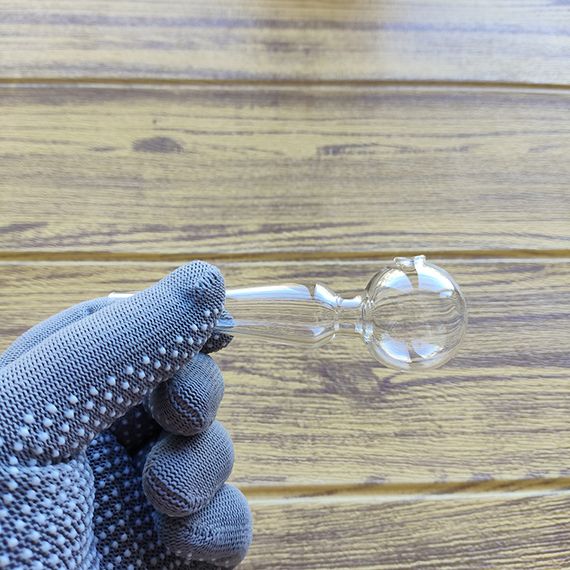 Стеклянная трубка Bullet Oil Clear | Зображення 1