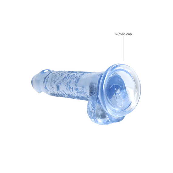 Фаллоимитатор - Realrock Dildo 7" Blue Sex Aura | Зображення 6