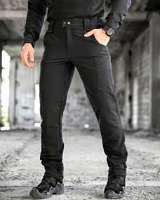 Еластичні тактичні штани Patriot black (люкс) ВТ5975