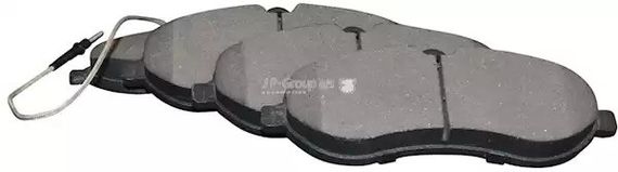 Колодки передні гальмівні Scudo/Expert 07-, JP Group (4163602610) | Зображення 2