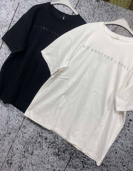 Футболка жіноча з камінням рубчик 20784 S-XL біла | Зображення 1