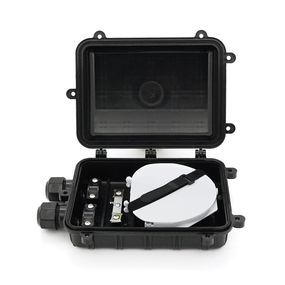 Муфта оптическая Merlion ML-OP-F006-24C, герметичная, 2 ввода, до 4-х кассет