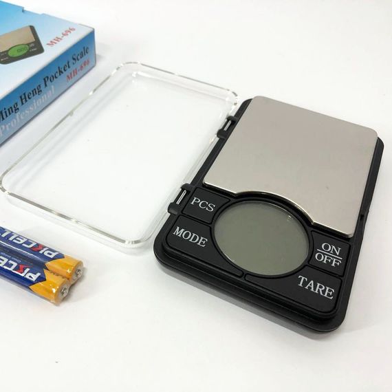 Ваги ювелірні Ming Heng Pocket Scale Professional MH-696 на 600 г, точні JX-103 електронні ваги | Зображення 9