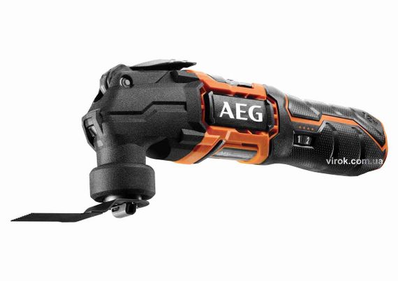 Багатофункційний ручний інструмент (реноватор) акумул. AEG: 2x Li-Ion 12 В, 1.5 АГод (BMT12CLI-152B) DW