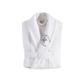 Халат Beverly Hills Polo Club 9481 Туреччина XS/S  Бавовна + поліестер Сірий