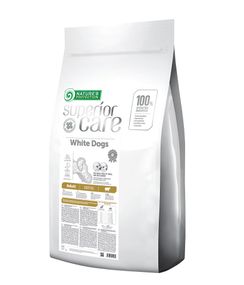Корм Nature's Protection Superior Care White Dogs Adult Small and Mini Breeds сухий для дорослих собак малих порід з білосніжною шерстю 17 кг