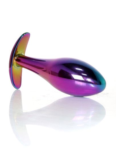 Анальная металлическая пробка Plug-Jewellery Multicolour PLUG- Clear L sexstyle | Зображення 8