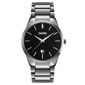 Чоловічий годинник Skmei 9140SIBK Silver-Black