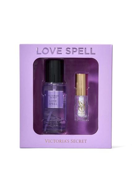 Набір Victoria's Secret Love Spell (mini mist & lip set)
