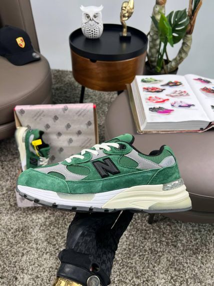 Чоловічі кросівки New 992 Green White Grey (топ якість) A4406 46 28.5 - 29 см | Зображення 8